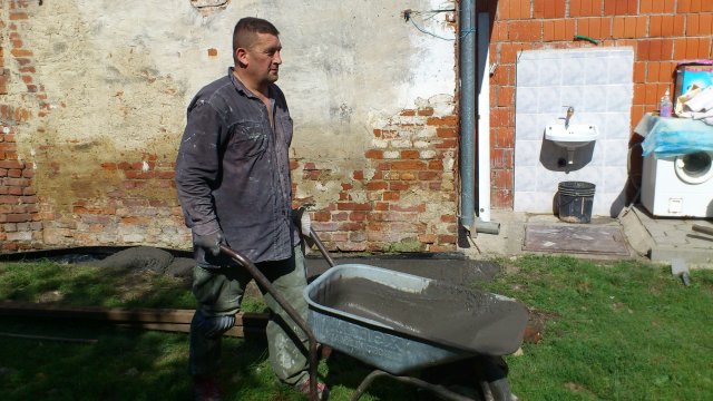 Radovi na obiteljskoj kući Vinka Bulaje